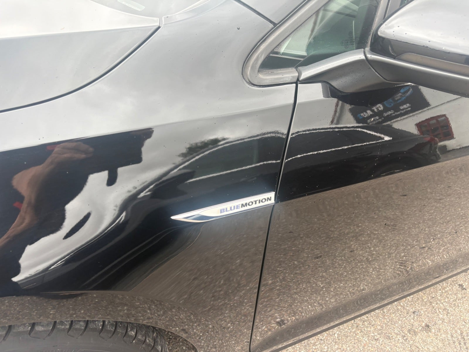 Sort VW Golf VII fra 2015