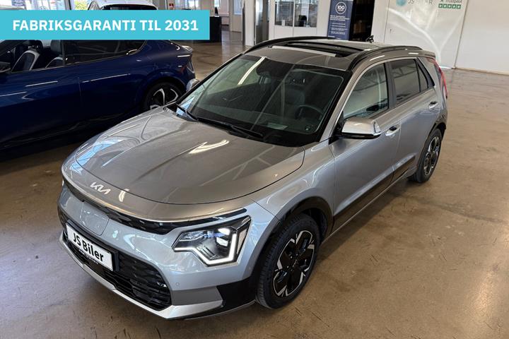 Grå Kia Niro fra 2024