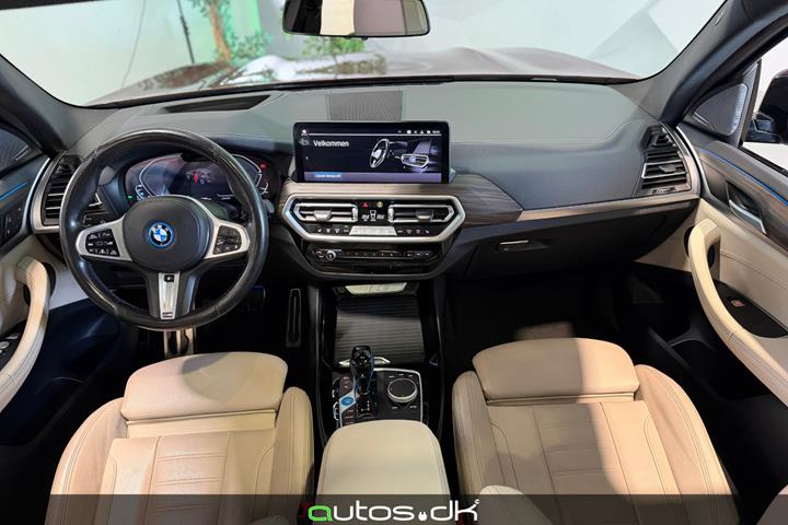 Rød BMW iX3 fra 2022