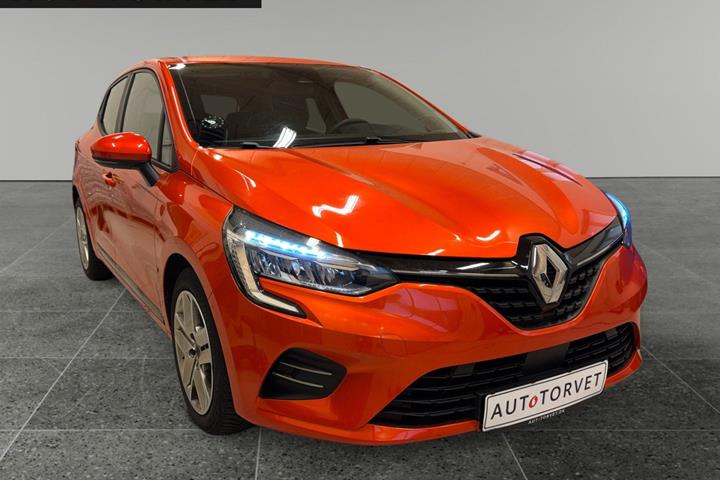 Orange Renault Clio V fra 2020