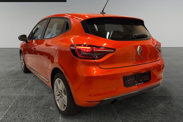 Orange Renault Clio V fra 2020
