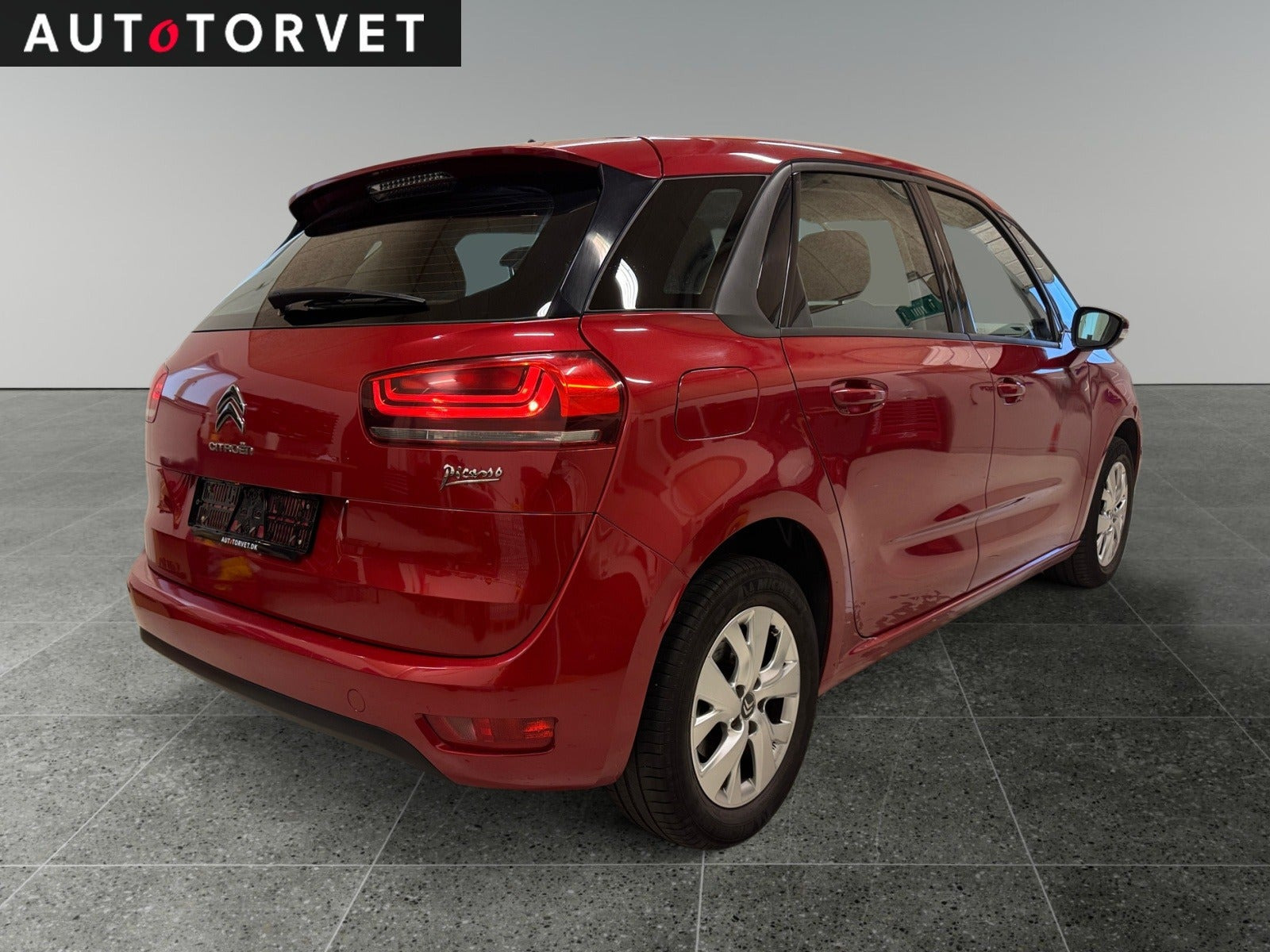 Rød Citroën C4 Picasso fra 2017