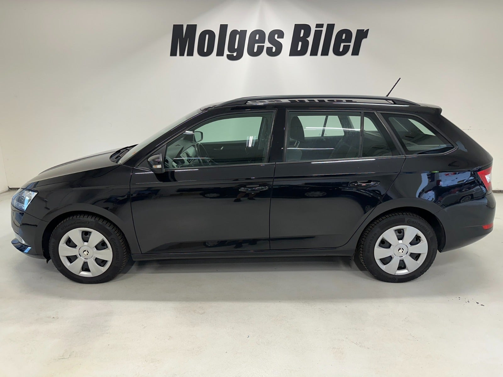 Sort Skoda Fabia fra 2019