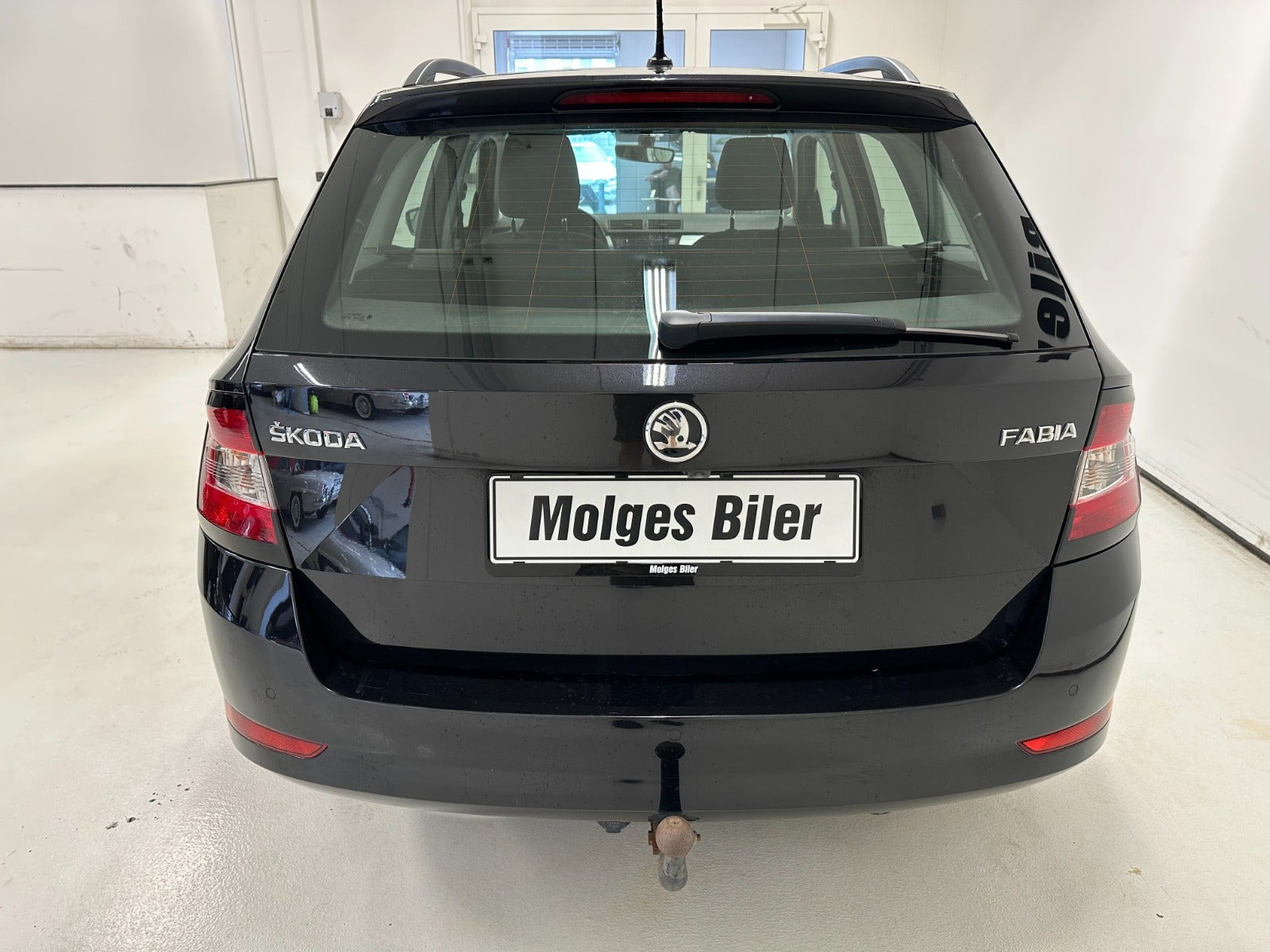 Sort Skoda Fabia fra 2019