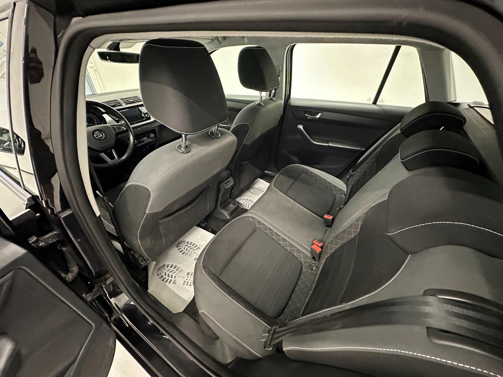 Sort Skoda Fabia fra 2019