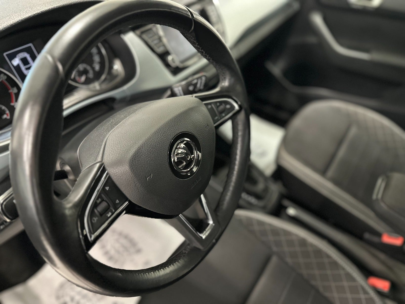 Sort Skoda Fabia fra 2019
