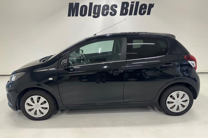Sort Peugeot 108 fra 2017