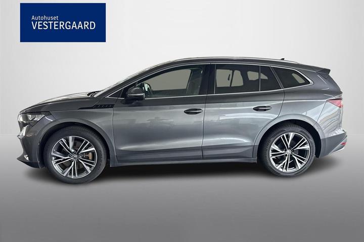 Grå Skoda Enyaq fra 2024