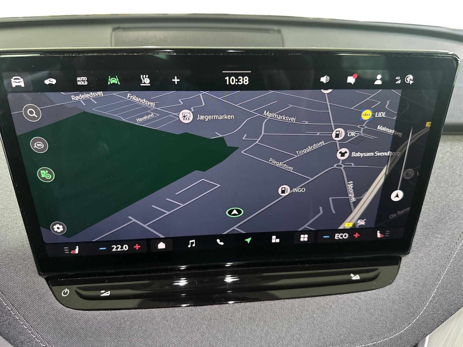 Grå Skoda Enyaq fra 2024