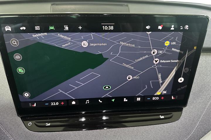 Grå Skoda Enyaq fra 2024