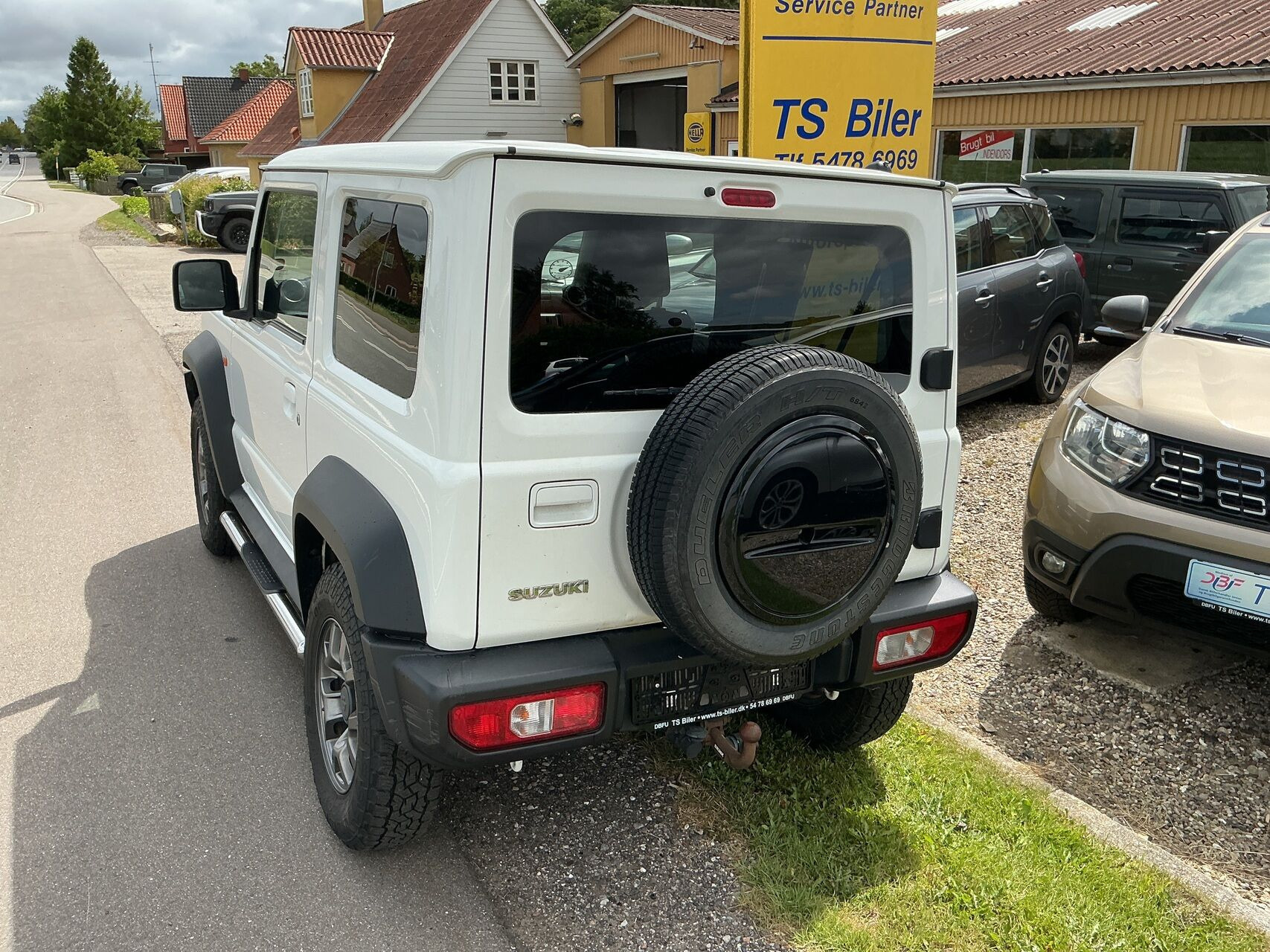 Hvid Suzuki Jimny fra 2020