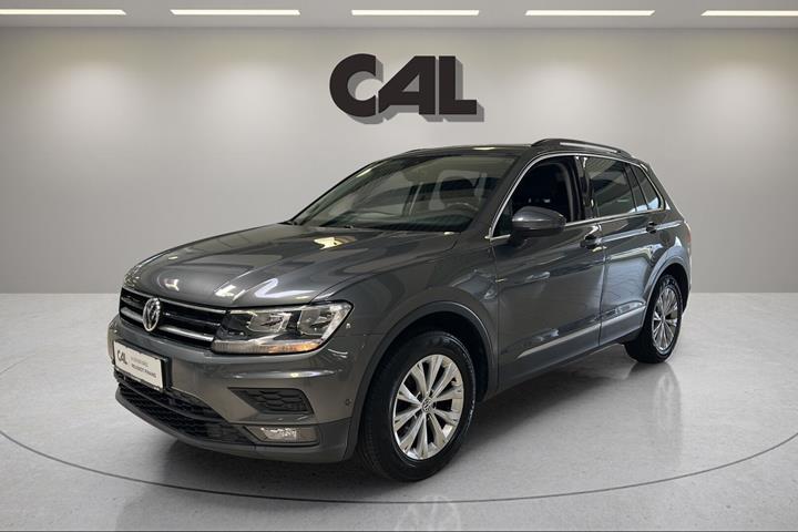 Grå VW Tiguan fra 2018