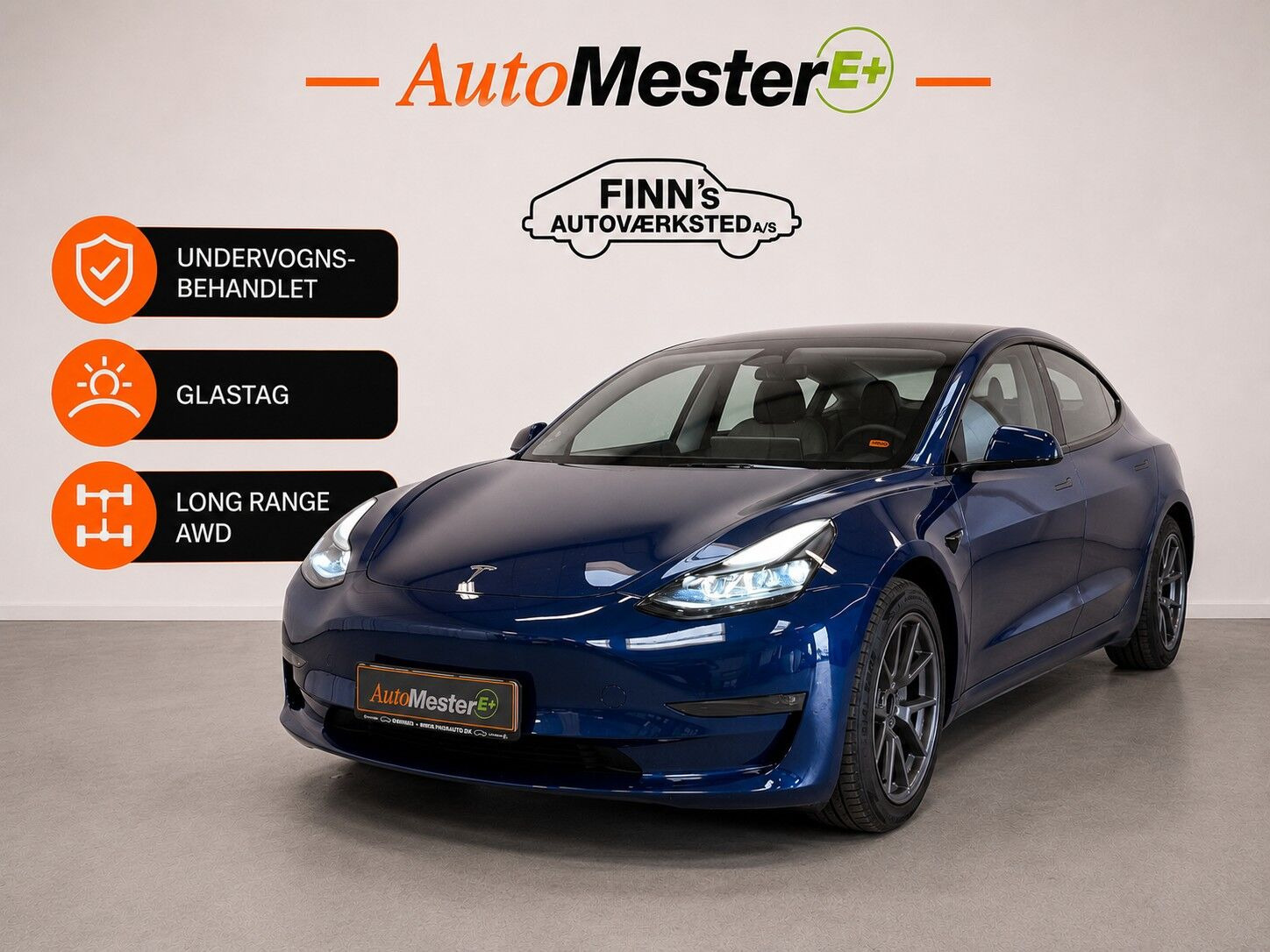 Tesla Model 3 EL Long Range AWD 498HK Aut.
