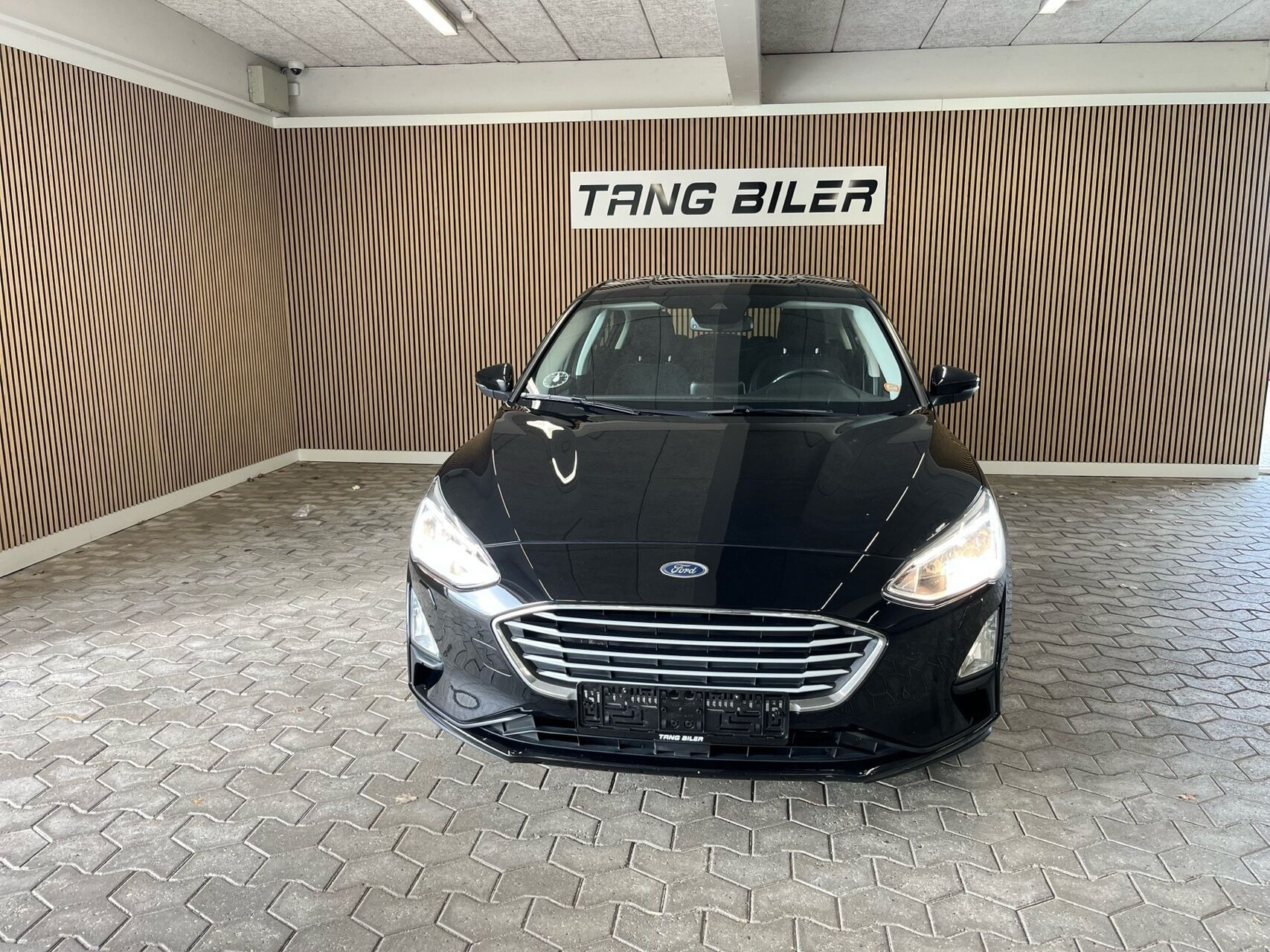 Sort Ford Focus fra 2018