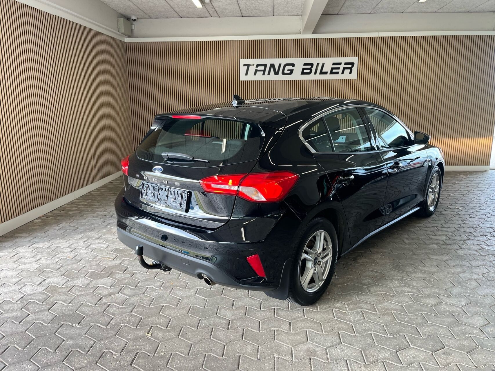 Sort Ford Focus fra 2018