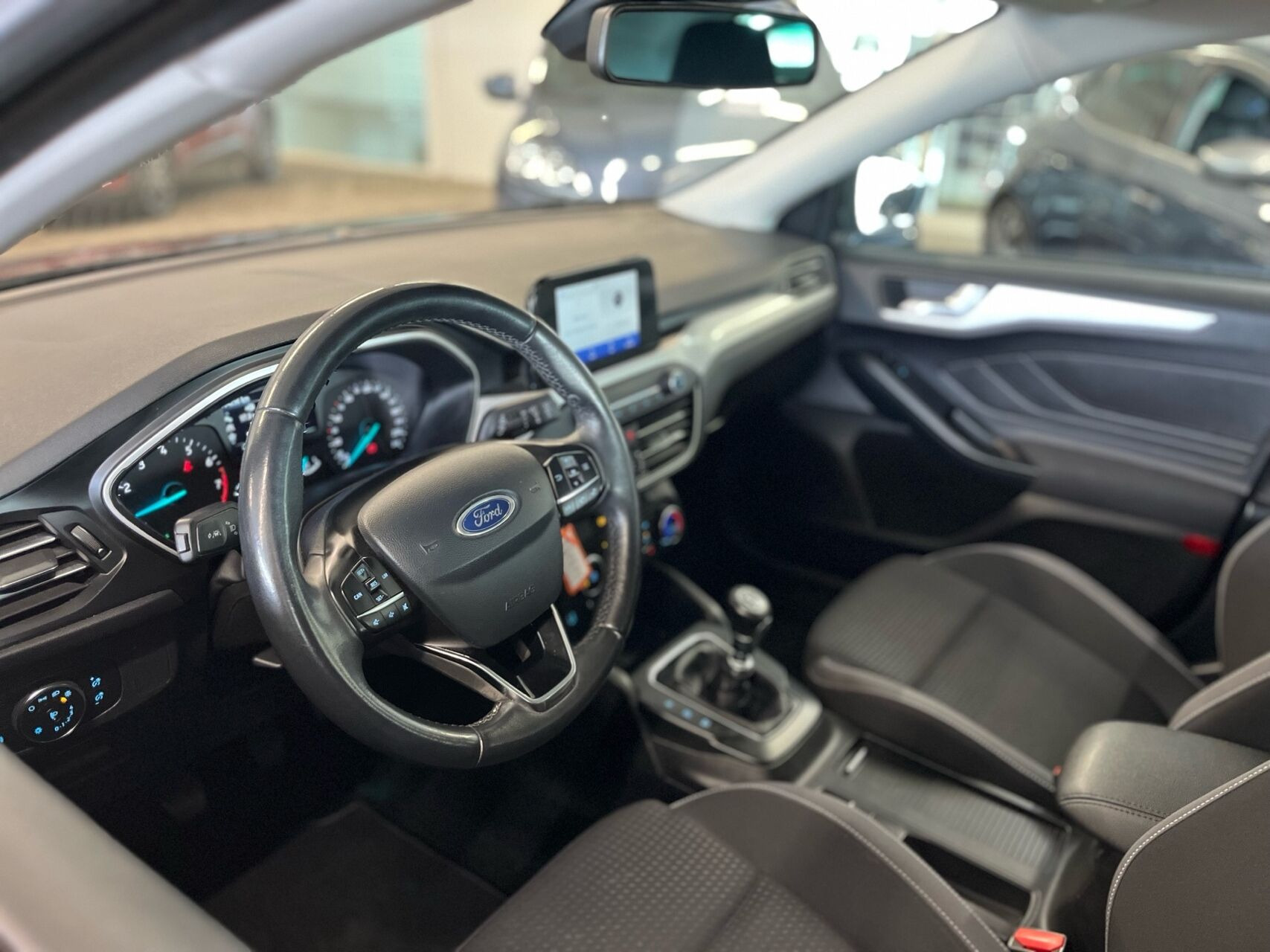 Sort Ford Focus fra 2018