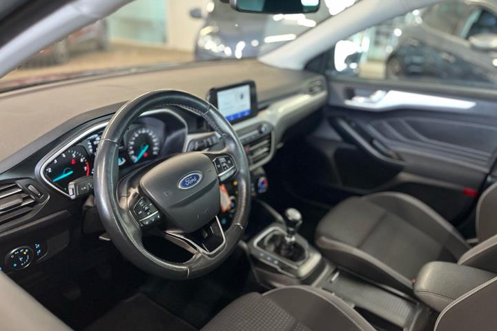 Sort Ford Focus fra 2018