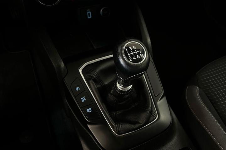 Sort Ford Focus fra 2018