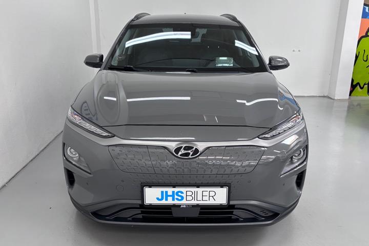 Grå Hyundai Kona fra 2020