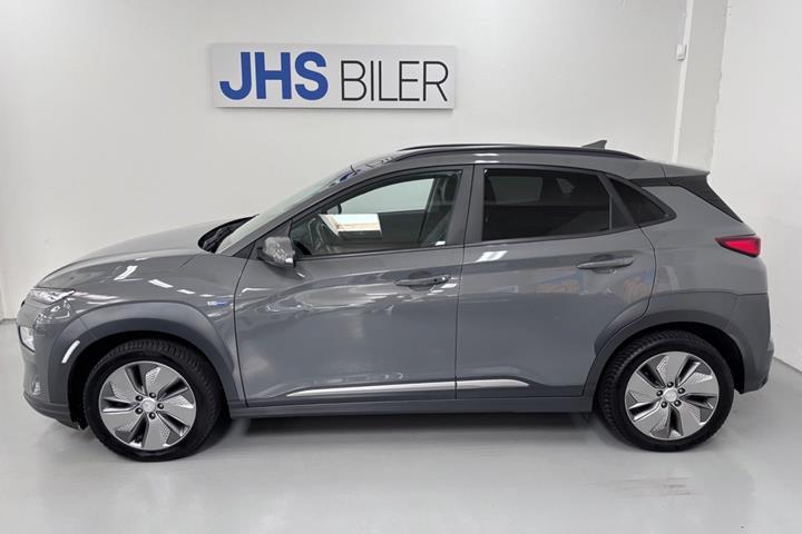 Grå Hyundai Kona fra 2020