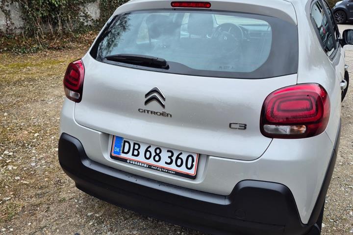 Sølv Citroën C3 fra 2021