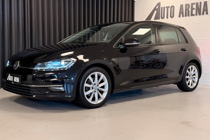 Sort VW Golf VII fra 2018