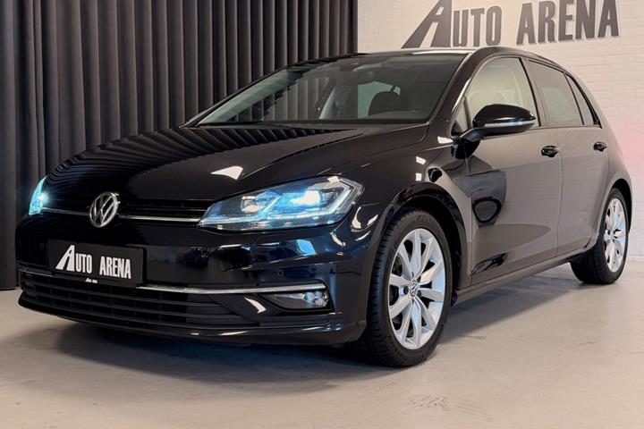 Sort VW Golf VII fra 2018