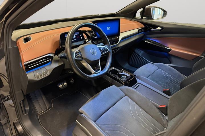 Grå VW ID.4 fra 2021