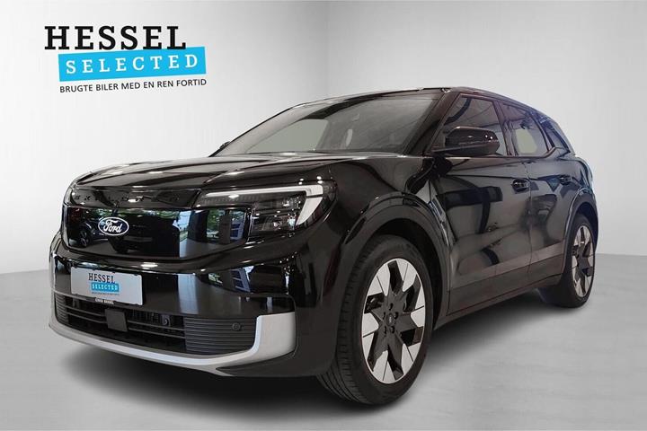 Sort Ford Explorer fra 2026 set udefra