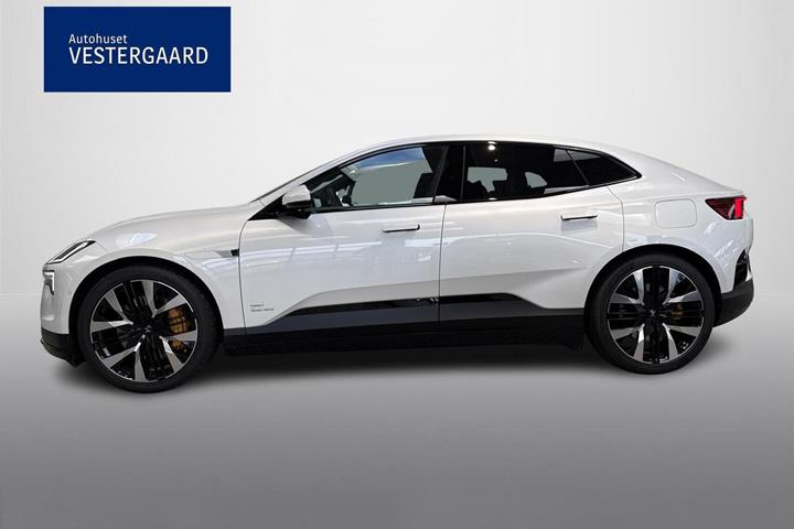 Hvid Polestar 4 fra 2024