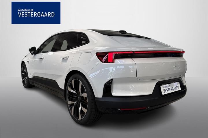 Hvid Polestar 4 fra 2024