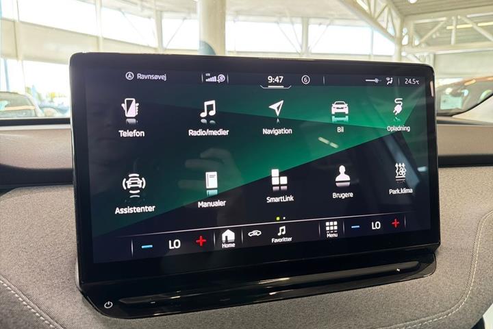 Sølv Skoda Enyaq fra 2023
