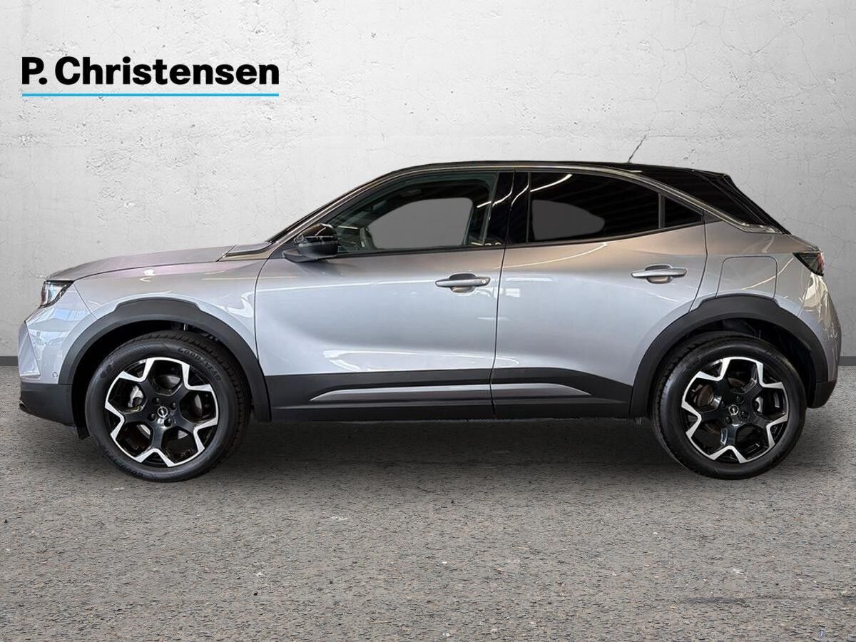 Grå Opel Mokka-e fra 2024