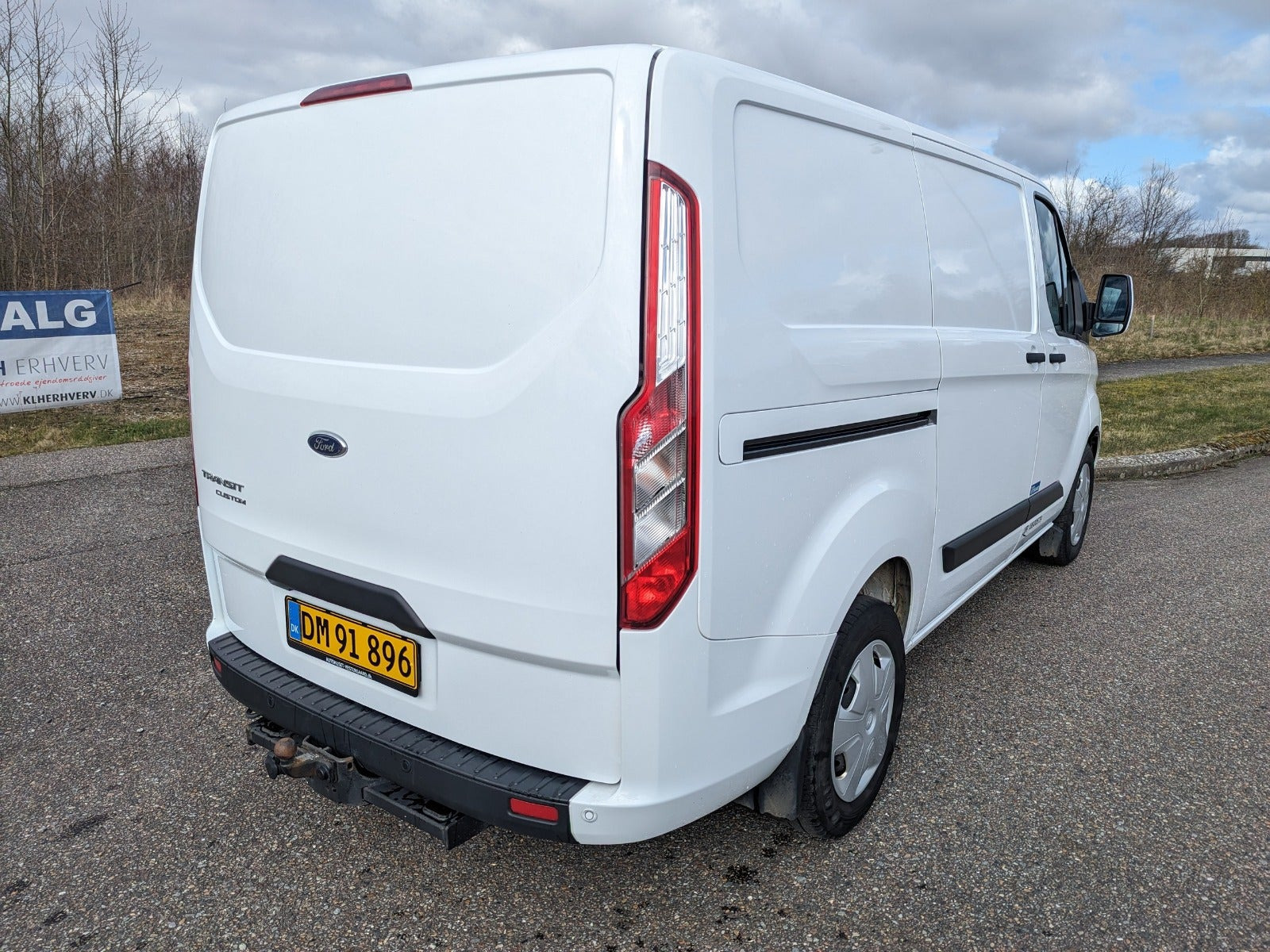 Hvid Ford Transit Custom 320 L1 fra 2022