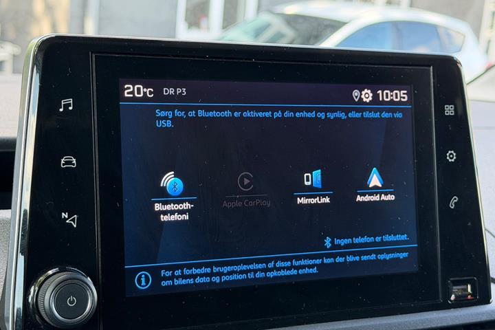 Sort Peugeot Partner fra 2020