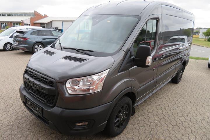 Grå Ford Transit 350 L3 Van fra 2021