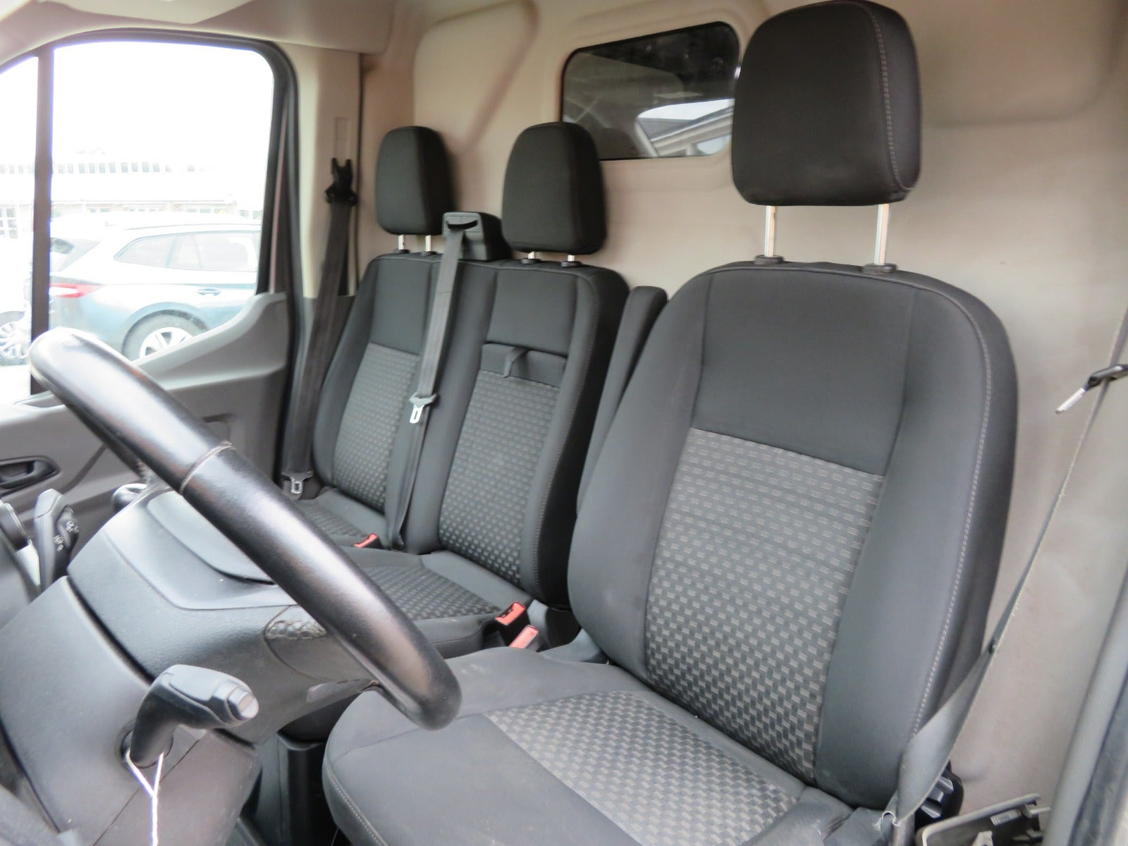 Grå Ford Transit 350 L3 Van fra 2021
