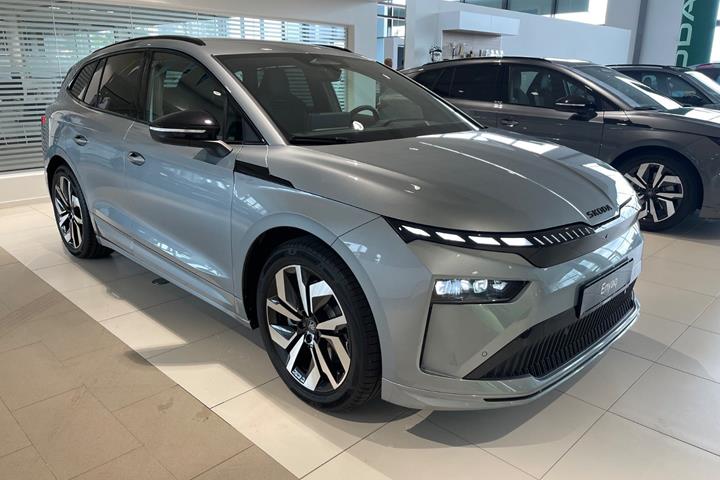 Sølv Skoda Enyaq fra 2027