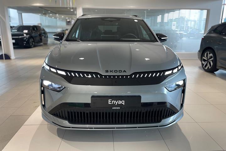 Sølv Skoda Enyaq fra 2027