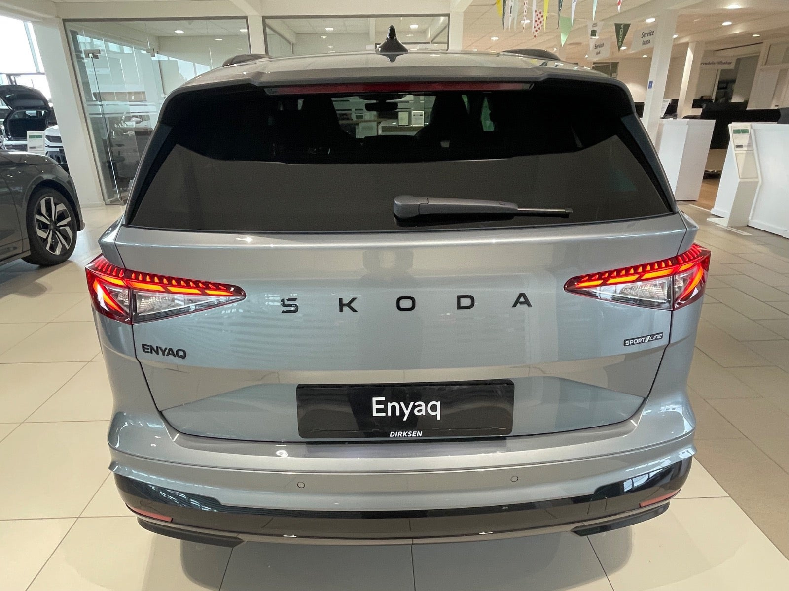 Sølv Skoda Enyaq fra 2027