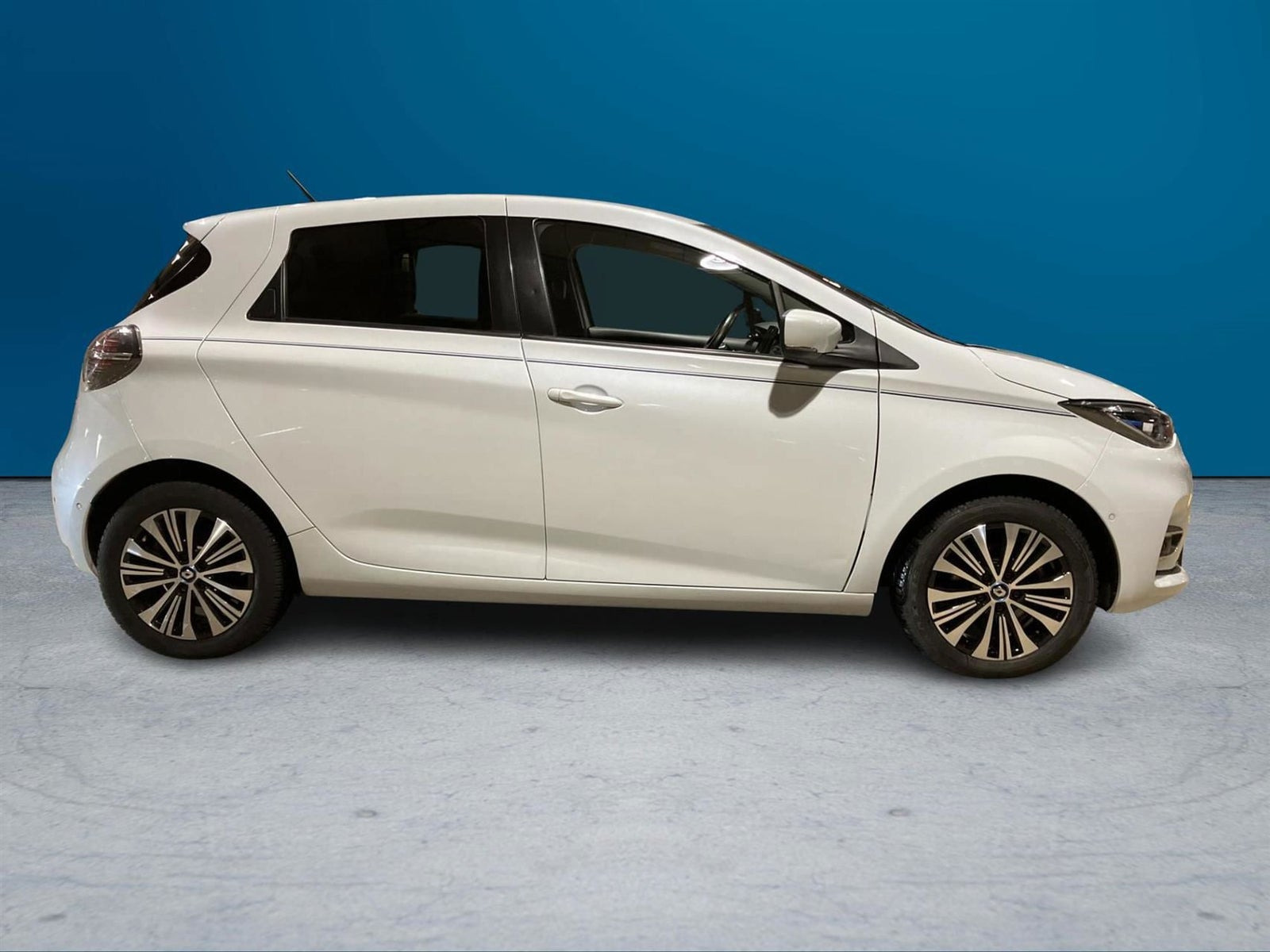 Hvid Renault Zoe fra 2021