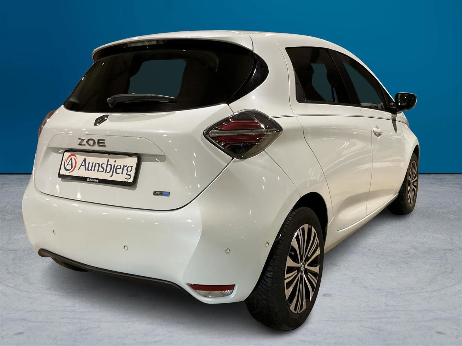 Hvid Renault Zoe fra 2021