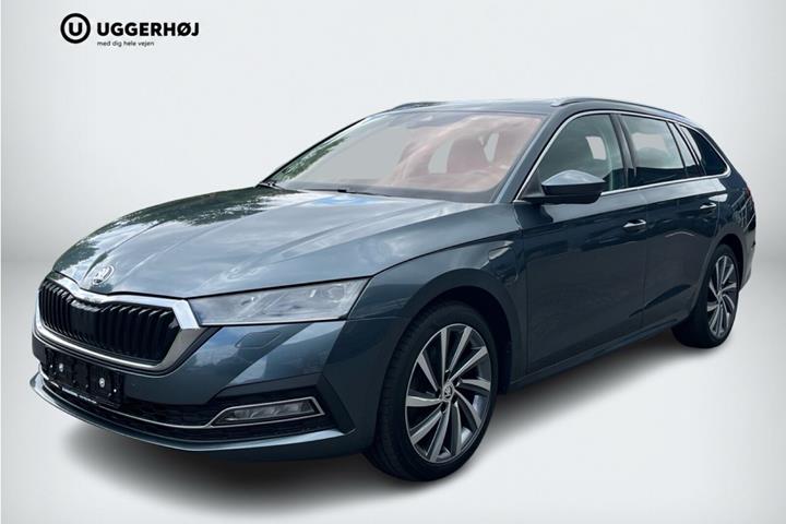 Grå Skoda Octavia fra 2020