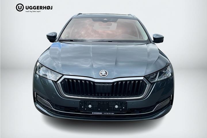 Grå Skoda Octavia fra 2020