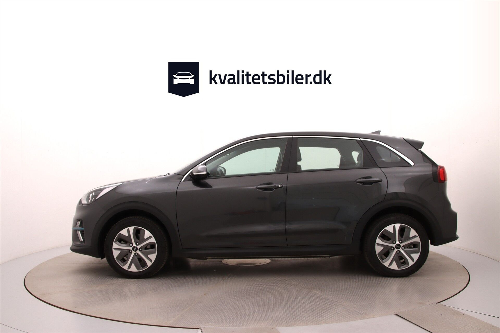Grå Kia e-Niro fra 2021