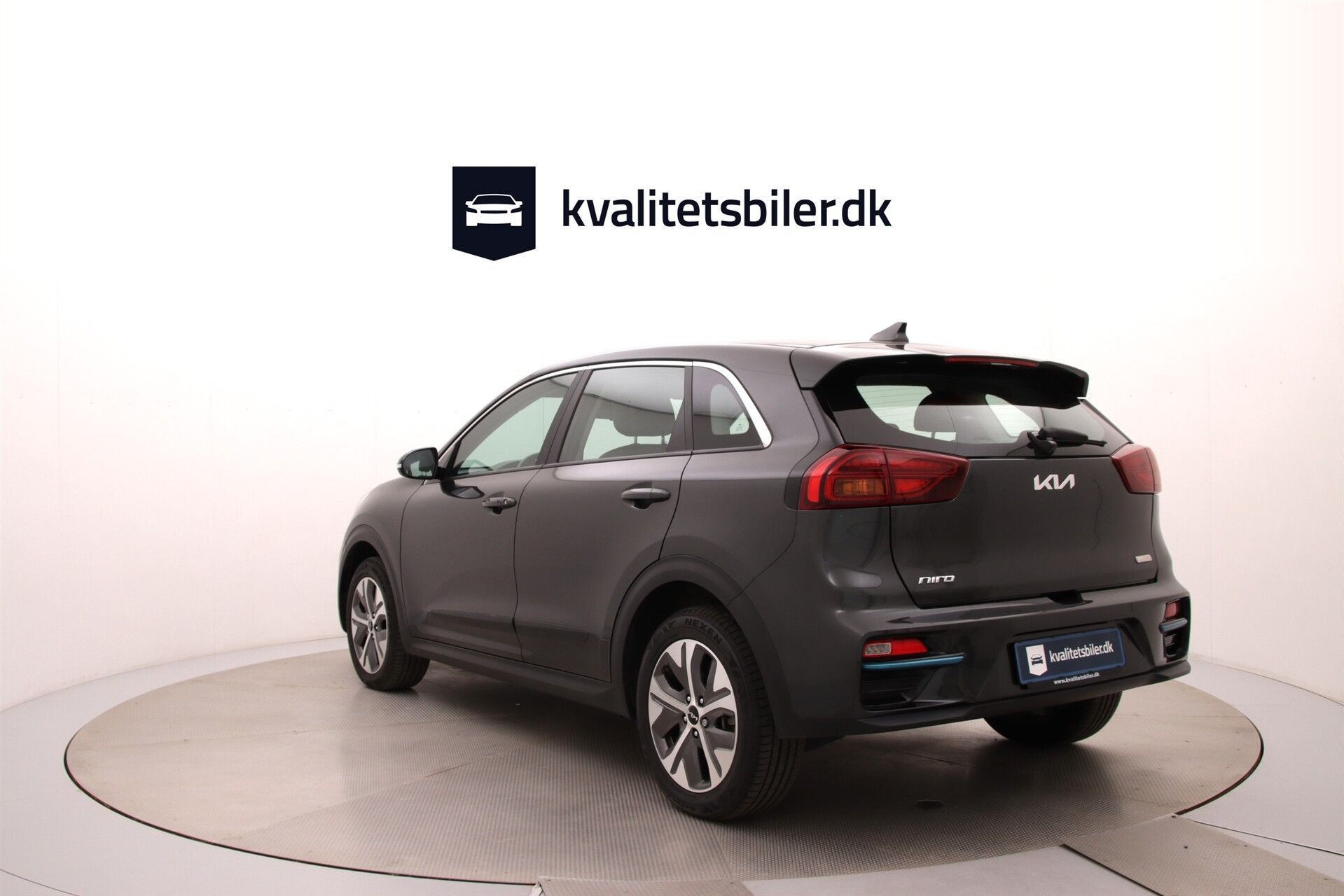 Grå Kia e-Niro fra 2021