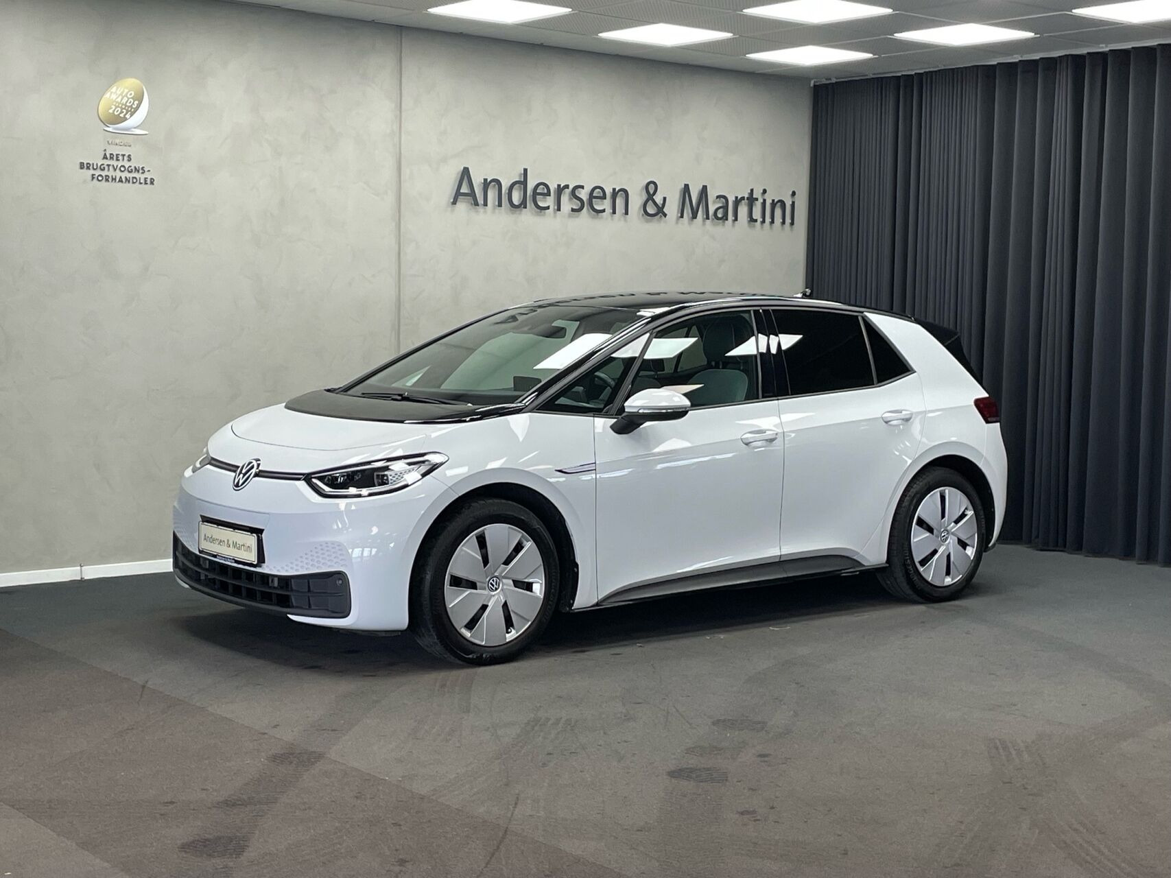 Hvid VW ID.3 fra 2021
