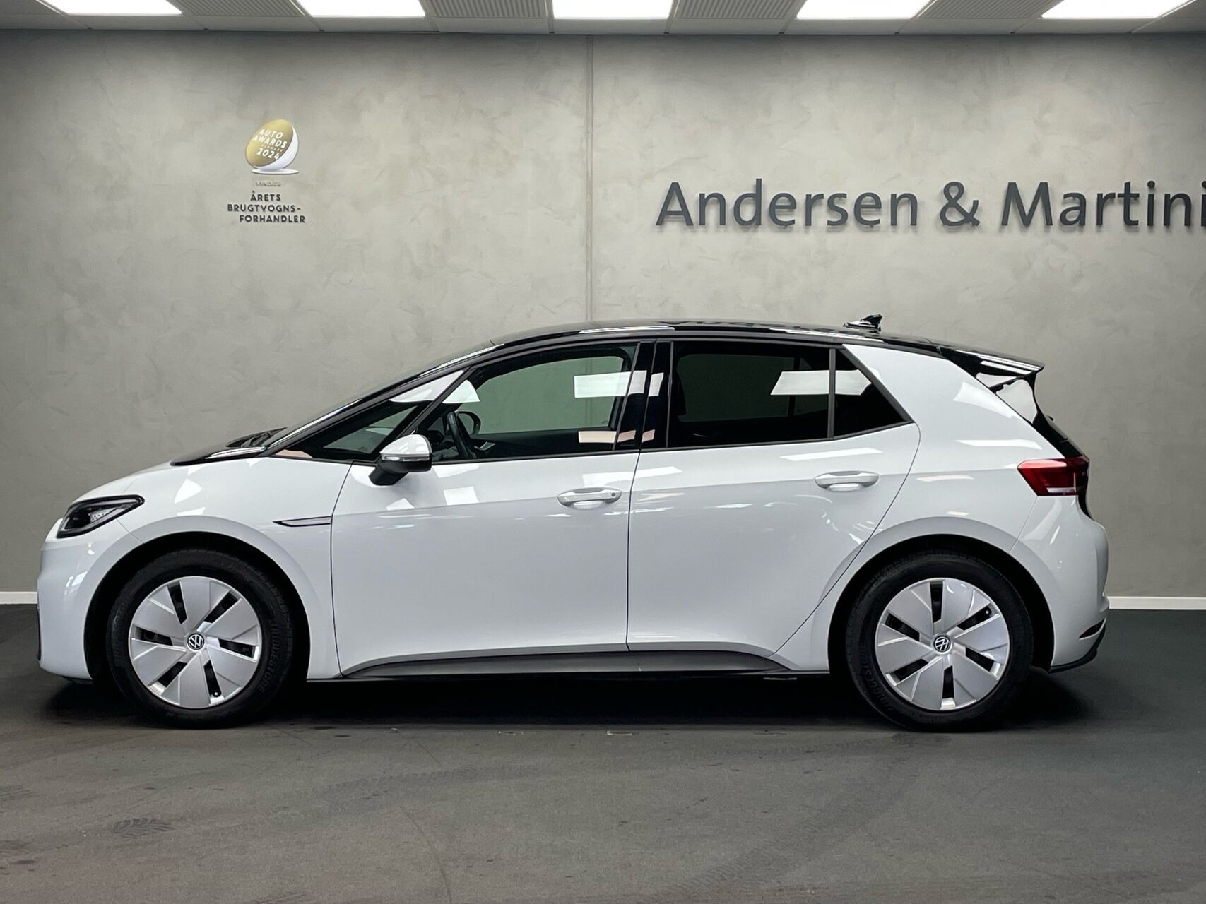 Hvid VW ID.3 fra 2021