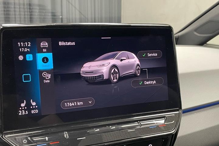 Hvid VW ID.3 fra 2021