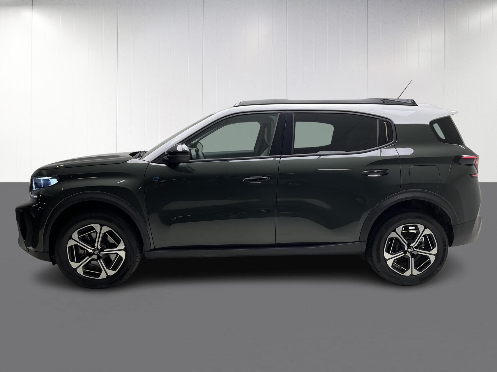 Grøn Citroën e-C3 Aircross fra 2025